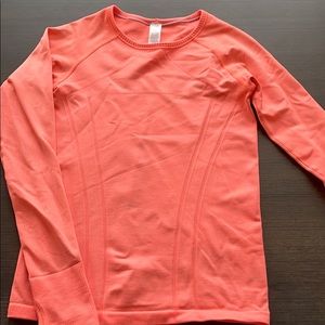 Bright Pinky orange Ivivva Long sleeve